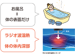 ラジオ波の作用